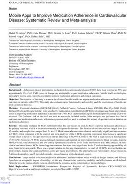 Mobile Apps to Improve Medication Adherence in Cardiovascular Disease: Systematic Review and Meta-analysis