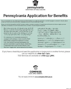 Pennsylvania Application for Benefits