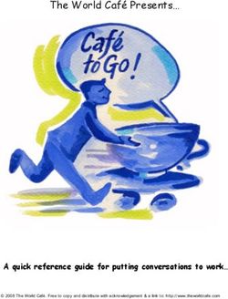 The World Café Presents - A quick reference guide for putting conversations to work