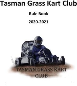 TASMAN GRASS KART CLUB - RULE BOOK 2020-2021 - GITHUB PAGES
