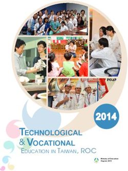 2014 Technological & VocaTional - Education in taiwan, Roc - Study in Taiwan