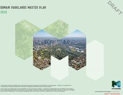 DOMAIN PARKLANDS MASTER PLAN 2018 - Amazon AWS