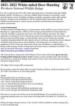 2021-2022 White-tailed Deer Hunting - US Fish and Wildlife ...
