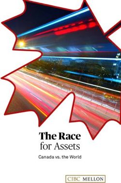 The Race for Assets Canada vs. the World - CIBC Mellon