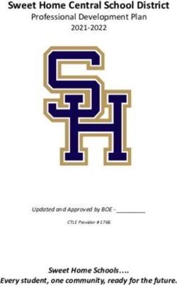 Sweet Home Central School District - Professional Development Plan - Sweet Home Schools .