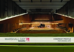 COMPANY PROFILE PERFORMING ARTS - Marshall Day Acoustics