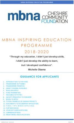 MBNA INSPIRING EDUCATION - Cheshire Community ...