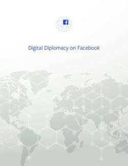 Digital Diplomacy on Facebook - Politics & Government