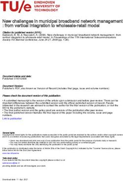 New challenges in municipal broadband network management : from vertical integration to wholesale-retail model - Pure