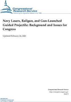 Navy Lasers, Railgun, and Gun-Launched Guided Projectile: Background and Issues for Congress - Updated February 26, 2021