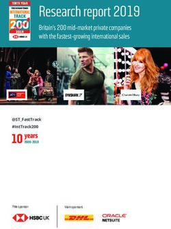 Research report 2019 - Fast Track