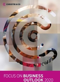 FOCUS ON BUSINESS OUTLOOK 2020 - Christie & Co