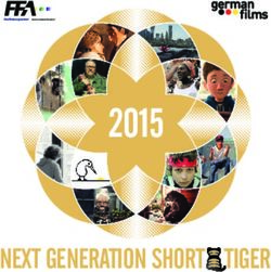 2015 NEXT GENERATION SHORT TIGER - German Films