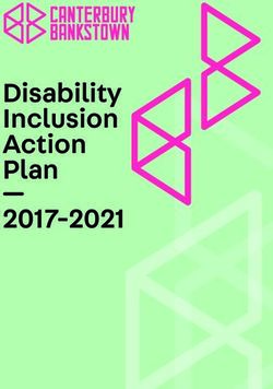 Disability Inclusion Action Plan 2017-2021 - Family ...
