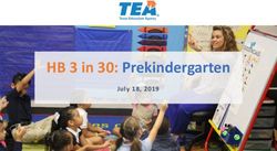 HB 3 in 30: Prekindergarten - July 18, 2019 - Texas.gov