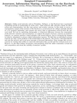 Imagined Communities: Awareness, Information Sharing, and Privacy on the Facebook