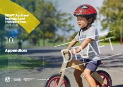 Appendices - DRAFT Auckland Regional Land Transport Plan - Auckland Transport