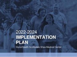 IMPLEMENTATION PLAN 2022-2024 - HonorHealth Scottsdale Shea Medical Center