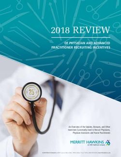 2018 REVIEW OF PHYSICIAN AND ADVANCED PRACTITIONER RECRUITING INCENTIVES - Merritt Hawkins