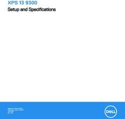 XPS 13 9300 Setup and Specifications