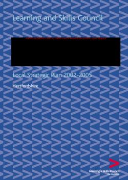 Learning and Skills Council - Local Strategic Plan 2002-2005 Hertfordshire - Digital Education Resource ...