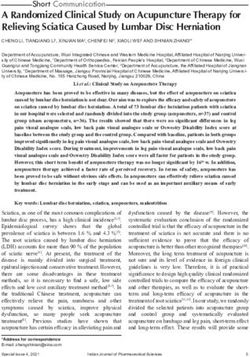 A Randomized Clinical Study on Acupuncture Therapy for Relieving Sciatica Caused by Lumbar Disc Herniation