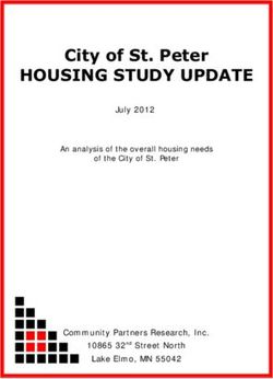 HOUSING STUDY UPDATE City of St. Peter - July 2012 - Community Partners Research, Inc. 10865 32 Street North Lake Elmo, MN 55042 - Saint Peter, MN