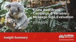 Koala Awareness Campaign & Variable Message Sign Evaluation - 2019-2020 Insight Summary - Redland City Council