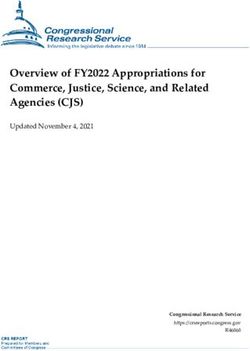 Overview of FY2022 Appropriations for Commerce, Justice, Science, and Related Agencies (CJS) - Updated November 4, 2021