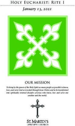 Holy Eucharist: Rite I - January 13, 2021 - St. Martin's Episcopal Church