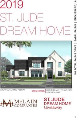 2019 ST. JUDE DREAM HOME - MCLAIN COMPANIES