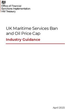 UK Maritime Services Ban and Oil Price Cap - Industry Guidance - April 2023