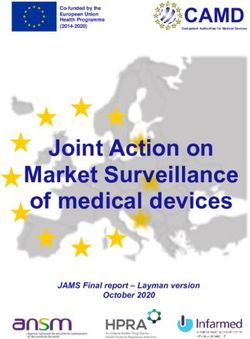 Joint Action on Market Surveillance of medical devices - CAMD