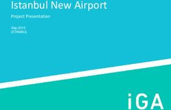 Istanbul New Airport Project Presentation - Sep.2015 ISTANBUL - Amsterdam Airport Area