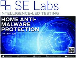 HOME ANTI-MALWARE PROTECTION - JAN - MAR 2018 - www.SELabs.uk - SE Labs