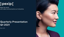 Quarterly Presentation - Q1 2021 - Cision