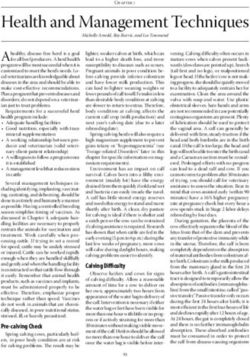 Health and Management Techniques - Animal & Food ...