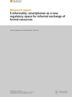E-informality: smartphones as a new regulatory space for informal exchange of formal resources - Basel Institute on Governance