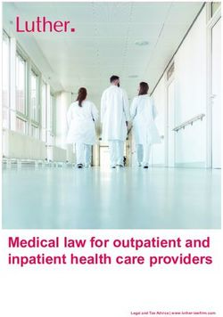 Medical law for outpatient and inpatient health care providers - Legal and Tax Advice | www.luther-lawfirm.com - LUTHER Rechtsanwaltsgesellschaft mbH