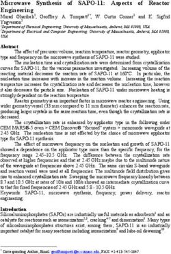 Microwave Synthesis of SAPO-11: Aspects of Reactor Engineering