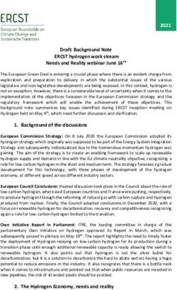 Draft Background Note ERCST hydrogen work stream Needs and Reality webinar June 16th