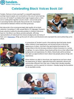 Celebrating Black Voices Book List - Tandem, Partners in Early Learning