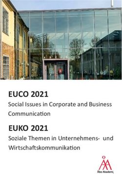 EUCO 2021 Social Issues in Corporate and Business Communication