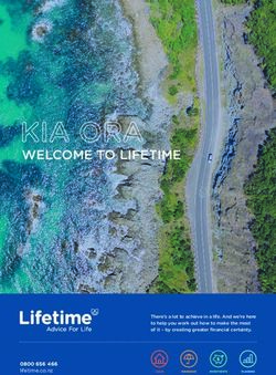 KIA ORA WELCOME TO LIFETIME 0800 656 466