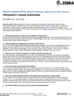 FREQUENTLY ASKED QUESTIONS - NA, EMEA, LA - JULY 2018 - Zebra Technologies