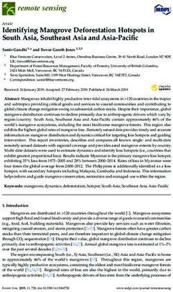 Identifying Mangrove Deforestation Hotspots in South Asia, Southeast Asia and Asia-Pacific