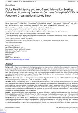 Digital Health Literacy and Web-Based Information-Seeking Behaviors of University Students in Germany During the COVID-19 Pandemic: ...