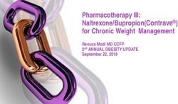 Pharmacotherapy III: Naltrexone/Bupropion(Contrave) for Chronic Weight Management - Renuca Modi MD CCFP 2nd ANNUAL OBESITY UPDATE - Obesity Canada