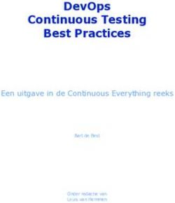 DevOps Continuous Testing Best Practices - Een uitgave in de Continuous Everything reeks - CB Online