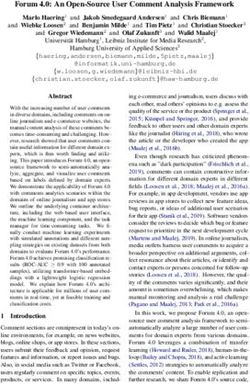 Forum 4.0: An Open-Source User Comment Analysis Framework